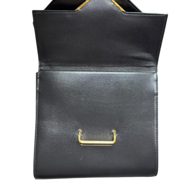 ボッテガヴェネタ ザ クリップ ショルダーバッグ ショルダーバッグ レザー 652391 ブラック レディース BOTTEGAVENETA 中古 R&Kリサイクルキング_9