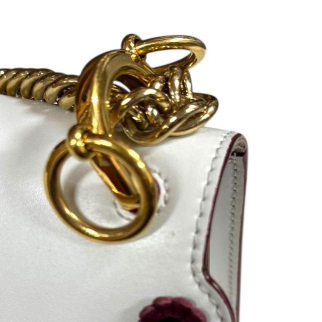 フェンディ キャナイ ミニ ショルダーバッグ レザー 8M0381 ホワイト レディース FENDI 中古 R&Kリサイクルキング_15