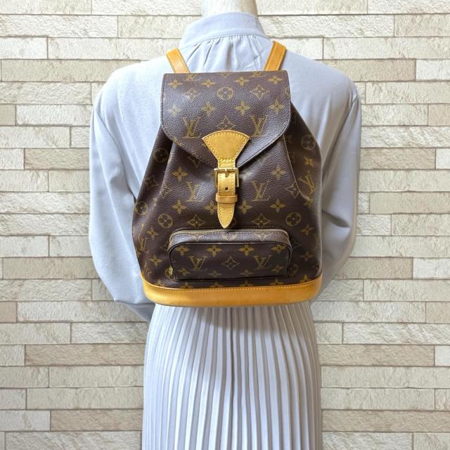 ルイヴィトン モンスリMM モノグラム リュック・デイパック モノグラムキャンバス M51136 レディース LOUIS VUITTON 中古 R&Kリサイクルキング