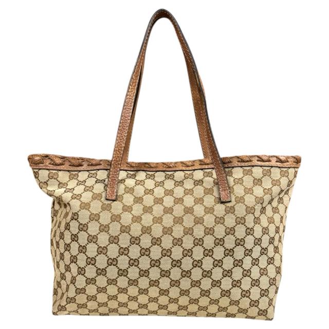 グッチ トートバッグ GGキャンバス 218780 ブラウン レディース GUCCI 中古 R&Kリサイクルキング_2