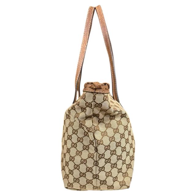 グッチ トートバッグ GGキャンバス 218780 ブラウン レディース GUCCI 中古 R&Kリサイクルキング_4