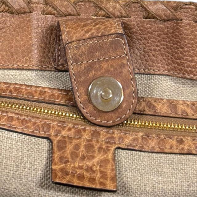 グッチ トートバッグ GGキャンバス 218780 ブラウン レディース GUCCI 中古 R&Kリサイクルキング_8