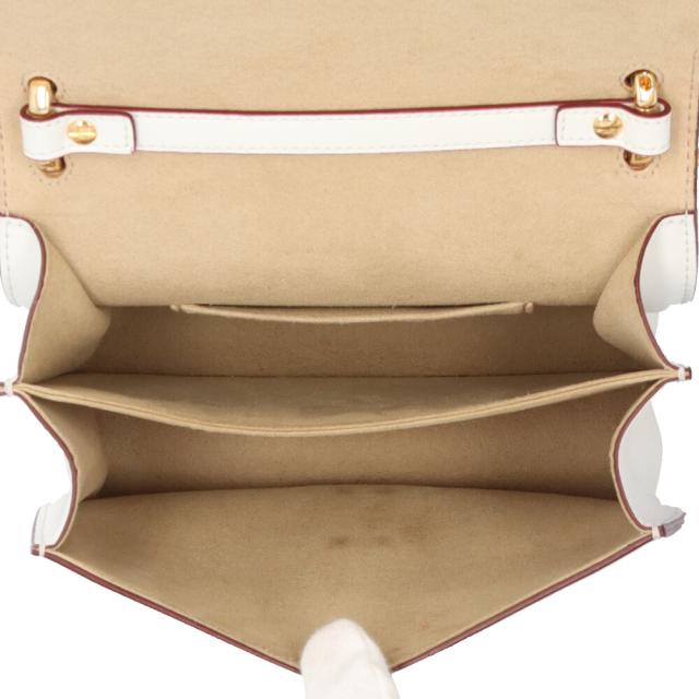 フェンディ キャナイ ミニ ショルダーバッグ レザー 8M0381 ホワイト レディース FENDI 中古 R&Kリサイクルキング_7