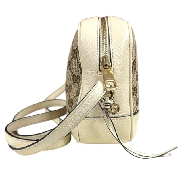 グッチ GGキャンバス ショルダーバッグ GGキャンバス 449413 ベージュ レディース GUCCI 中古 R&Kリサイクルキング_3