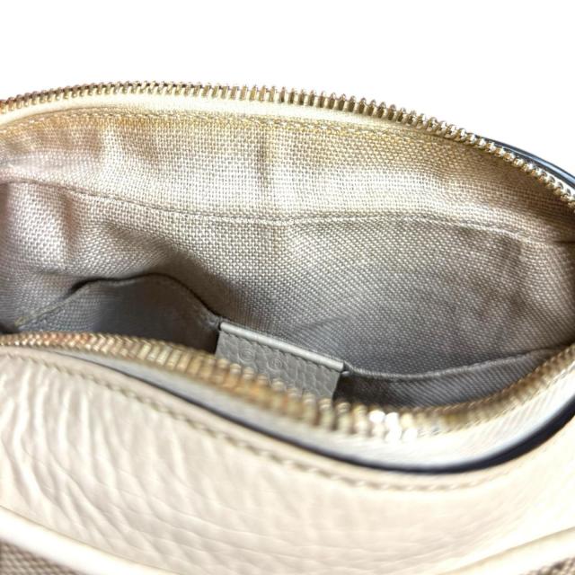 グッチ GGキャンバス ショルダーバッグ GGキャンバス 449413 ベージュ レディース GUCCI 中古 R&Kリサイクルキング_8