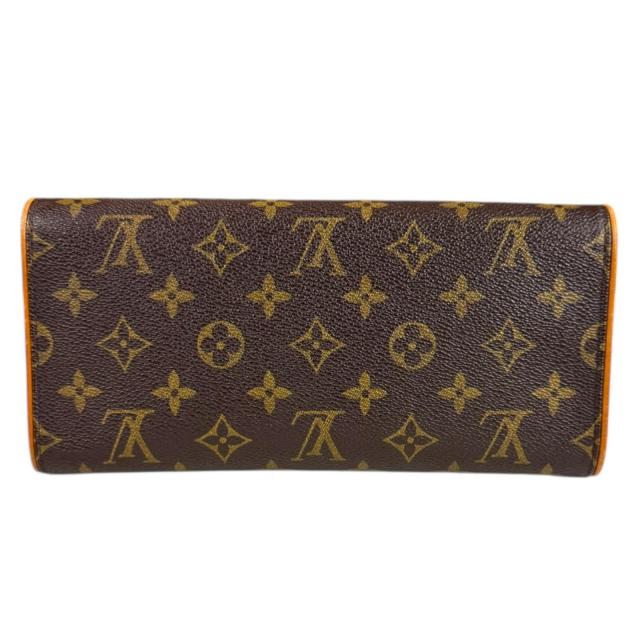 ルイヴィトン ポシェットツインGM モノグラム ショルダーバッグ モノグラムキャンバス M51852 ブラウン レディース LOUIS VUITTON 中古 R&Kリサイクルキング_2