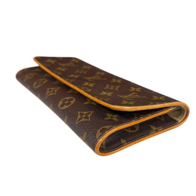 ルイヴィトン ポシェットツインGM モノグラム ショルダーバッグ モノグラムキャンバス M51852 ブラウン レディース LOUIS VUITTON 中古 R&Kリサイクルキング_6