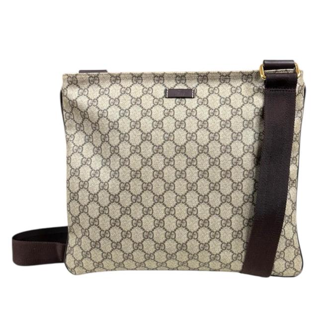 グッチ ＧＧスプリーム ショルダーバッグ GGスプリームキャンバス 201446 ベージュ レディース GUCCI 中古 R&Kリサイクルキング