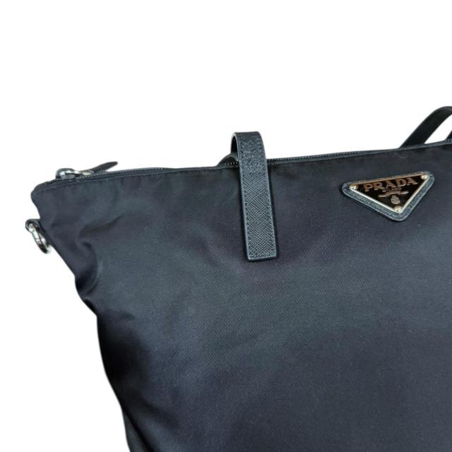 プラダ ショルダーバッグ ナイロン 1BG189 ブラック メンズ PRADA 中古 R&Kリサイクルキング_8