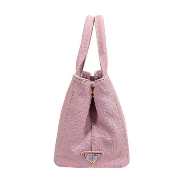 プラダ カナパトートSS ショルダーバッグ キャンバス 1BG439 ピンク レディース PRADA 中古 R&Kリサイクルキング_3