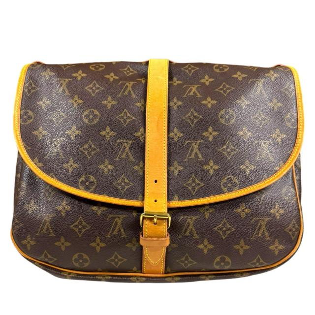 ルイヴィトン ソミュール35 モノグラム ショルダーバッグ モノグラムキャンバス M42254 ブラウン レディース LOUIS VUITTON 中古 R&Kリサイクルキング_2