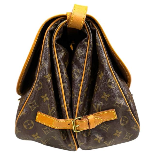ルイヴィトン ソミュール35 モノグラム ショルダーバッグ モノグラムキャンバス M42254 ブラウン レディース LOUIS VUITTON 中古 R&Kリサイクルキング_3
