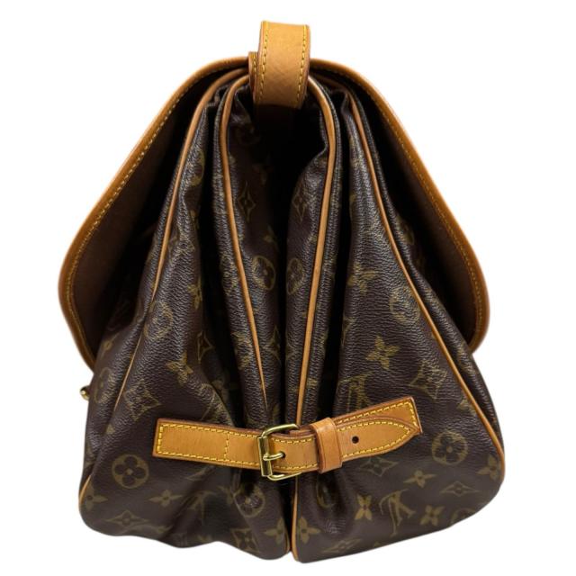 ルイヴィトン ソミュール35 モノグラム ショルダーバッグ モノグラムキャンバス M42254 ブラウン レディース LOUIS VUITTON 中古 R&Kリサイクルキング_4
