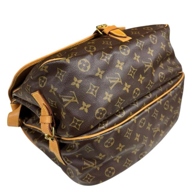 ルイヴィトン ソミュール35 モノグラム ショルダーバッグ モノグラムキャンバス M42254 ブラウン レディース LOUIS VUITTON 中古 R&Kリサイクルキング_5