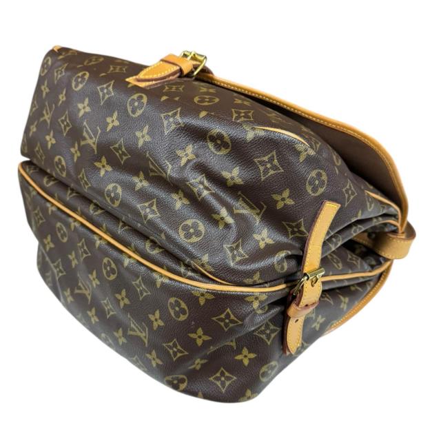 ルイヴィトン ソミュール35 モノグラム ショルダーバッグ モノグラムキャンバス M42254 ブラウン レディース LOUIS VUITTON 中古 R&Kリサイクルキング_6