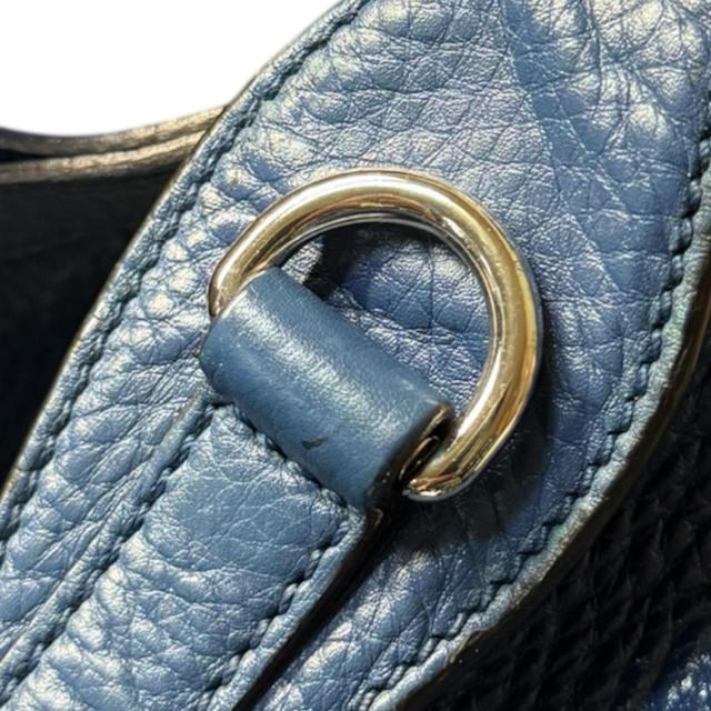 グッチ アイコンビット トートバッグ ショルダーバッグ レザー 232950 ブルー レディース GUCCI 中古 R&Kリサイクルキング_15