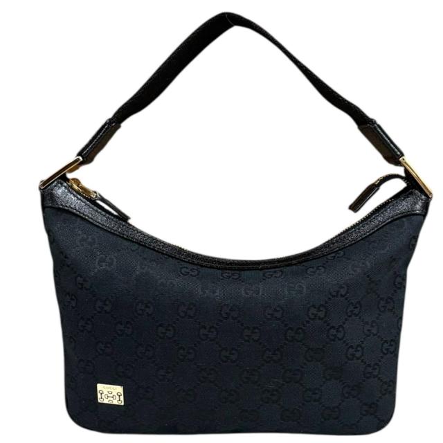 グッチ ＧＧキャンバス ハンドバッグ GGキャンバス 145812 ブラック レディース GUCCI 中古 R&Kリサイクルキング