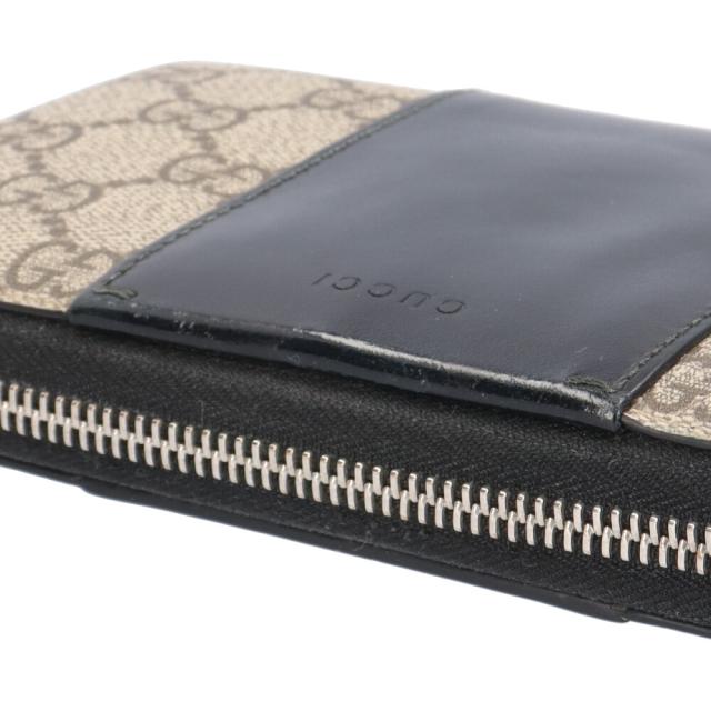 グッチ GGスプリーム 長財布 451249 レディース GUCCI 中古 R&Kリサイクルキング_9