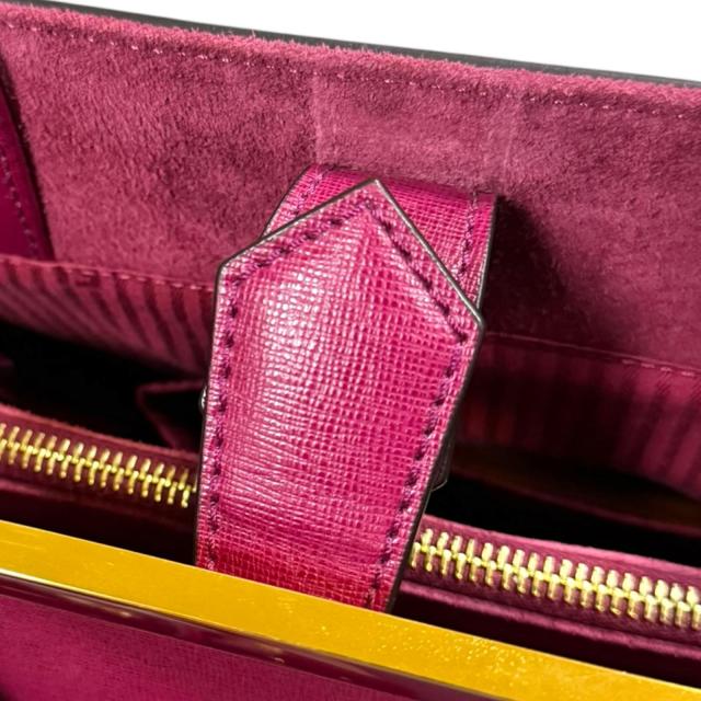 フェンディ トゥージュール ショルダーバッグ レザー ８BH250 パープル レディース FENDI 中古 R&Kリサイクルキング_11