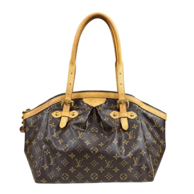 ルイヴィトン ティヴォリGM モノグラム ショルダーバッグ モノグラム帆布 M40144 赤銅色 レディース LOUIS VUITTON  中古 R&K再利用第一人者