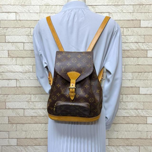 ルイヴィトン モンスリMM モノグラム リュック・デイパック モノグラムキャンバス M51136 レディース LOUIS VUITTON 中古 R&Kリサイクルキング_1