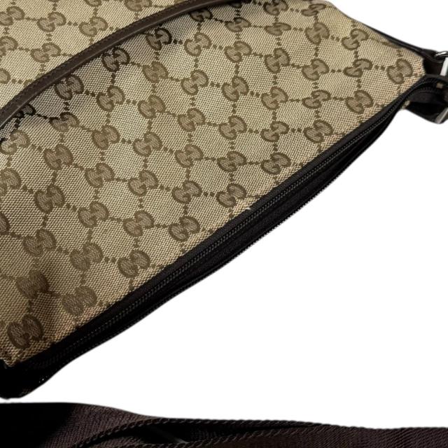 グッチ GGキャンバス ショルダーバッグ GGキャンバス 145857 ブラウン レディース GUCCI 中古 R&Kリサイクルキング_10