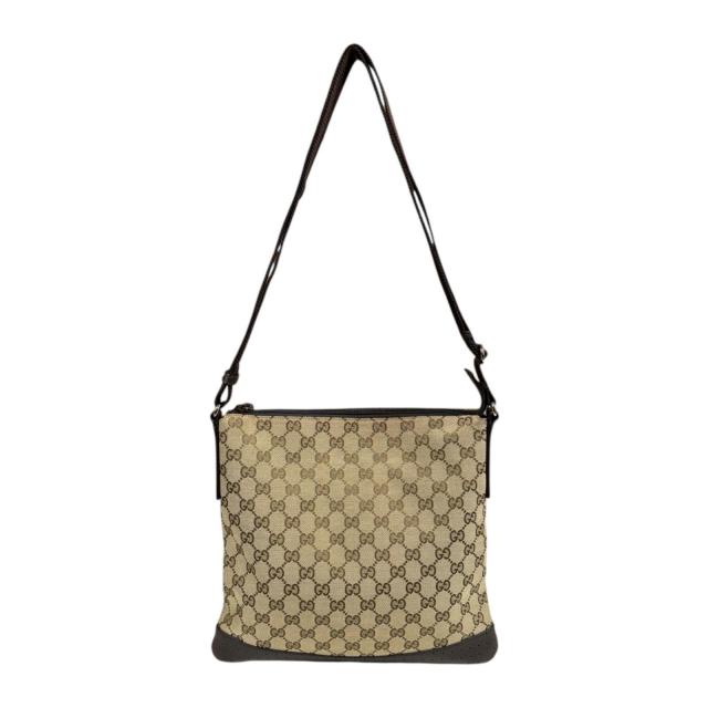 グッチ GGキャンバス ショルダーバッグ GGキャンバス 145857 ブラウン レディース GUCCI 中古 R&Kリサイクルキング_2