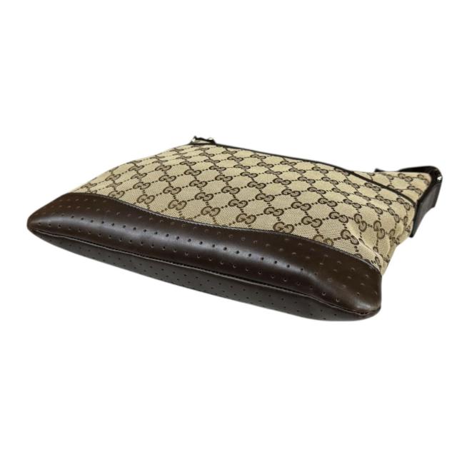 グッチ GGキャンバス ショルダーバッグ GGキャンバス 145857 ブラウン レディース GUCCI 中古 R&Kリサイクルキング_4