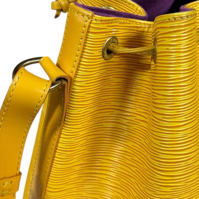 ルイヴィトン プチノエ エピ ショルダーバッグ エピレザー M44109 イエロー レディース LOUIS VUITTON 中古 R&Kリサイクルキング_10