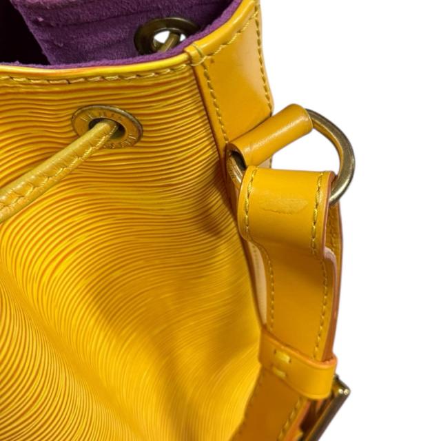 ルイヴィトン プチノエ エピ ショルダーバッグ エピレザー M44109 イエロー レディース LOUIS VUITTON 中古 R&Kリサイクルキング_12