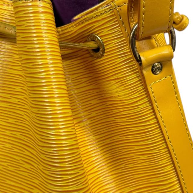 ルイヴィトン プチノエ エピ ショルダーバッグ エピレザー M44109 イエロー レディース LOUIS VUITTON 中古 R&Kリサイクルキング_11