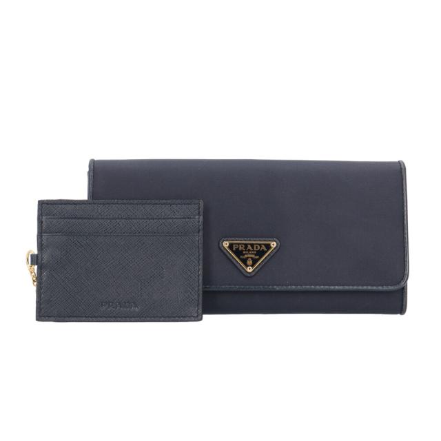 プラダ 長財布 ナイロン 1MH132 レディース PRADA 中古 R&Kリサイクル 