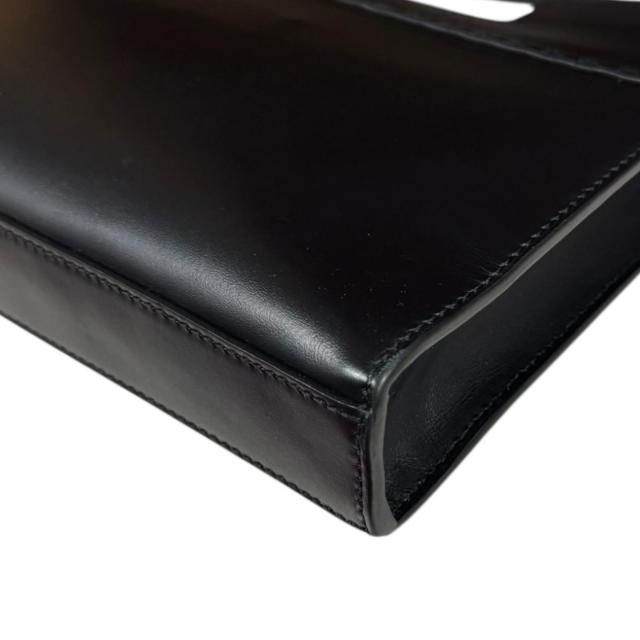 フェンディ ショッパー スモール ショルダーバッグ なめし革 7VA547 黒いこと メンズ FENDI  中古 R&amp;K再利用第一人者