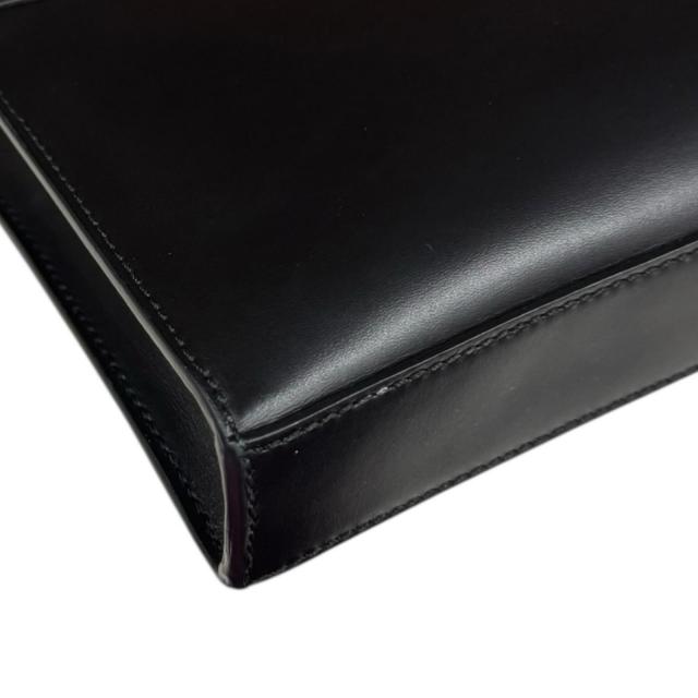 フェンディ ショッパー スモール ショルダーバッグ なめし革 7VA547 黒いこと メンズ FENDI  中古 R&amp;K再利用第一人者