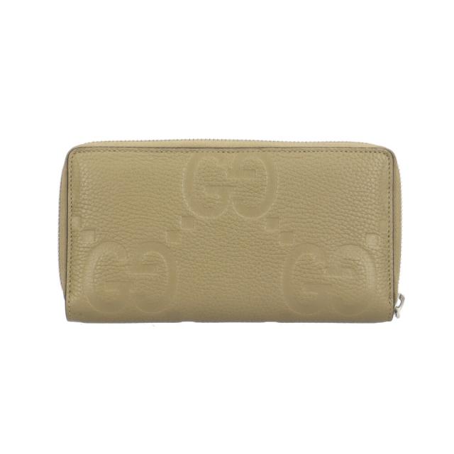 グッチ ジップアラウンドウォレット ジャンボGG 長財布 レザー 739484 レディース GUCCI  中古 R&amp;Kリサイクルキング_1