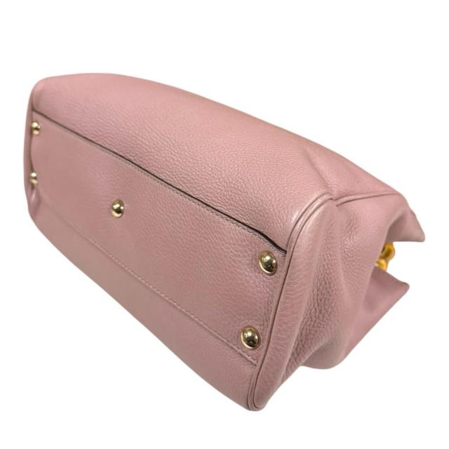 グッチ バンブー ショルダーバッグ レザー 336032 ピンク レディース GUCCI 中古 R&Kリサイクルキング_5