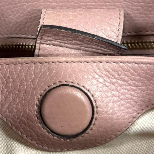グッチ バンブー ショルダーバッグ レザー 336032 ピンク レディース GUCCI 中古 R&Kリサイクルキング_7
