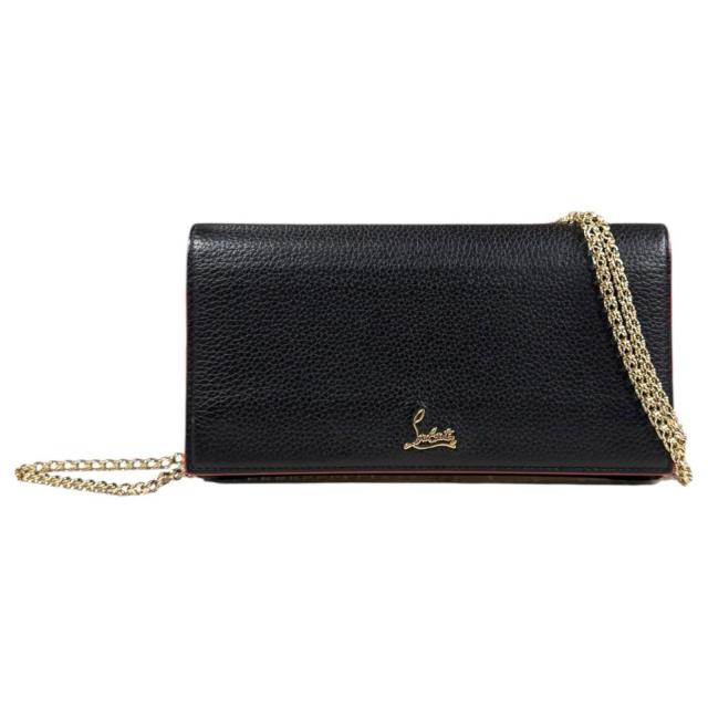 クリスチャンルブタン ショルダーバッグ レザー 1185068 ブラック レディース Christian Louboutin 中古 R&Kリサイクルキング