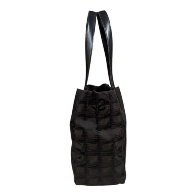 シャネル トートPM ニュートラベル トートバッグ ナイロンジャガード A20457 ブラウン レディース CHANEL 中古 R&Kリサイクルキング_3