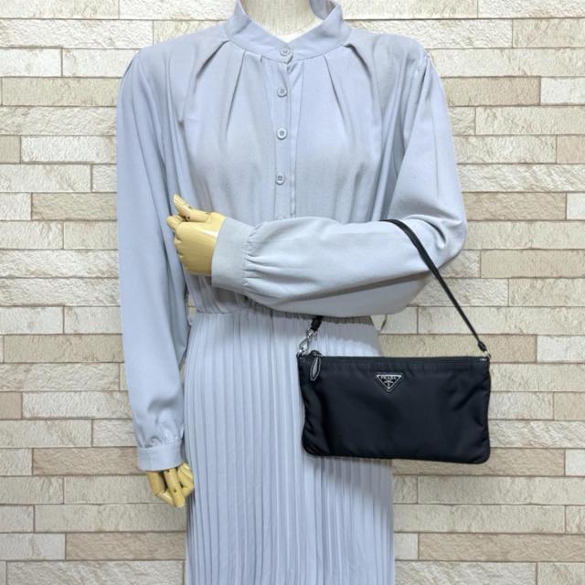 プラダ ハンドバッグ ナイロン ブラック レディース PRADA 中古 R&Kリサイクルキング