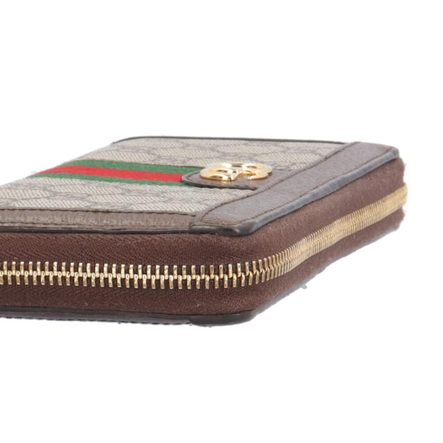 グッチ GG ジップアラウンドウォレット オフィディア 長財布 GGスプリームキャンバス 523154 レディース GUCCI 中古 R&Kリサイクルキング_6
