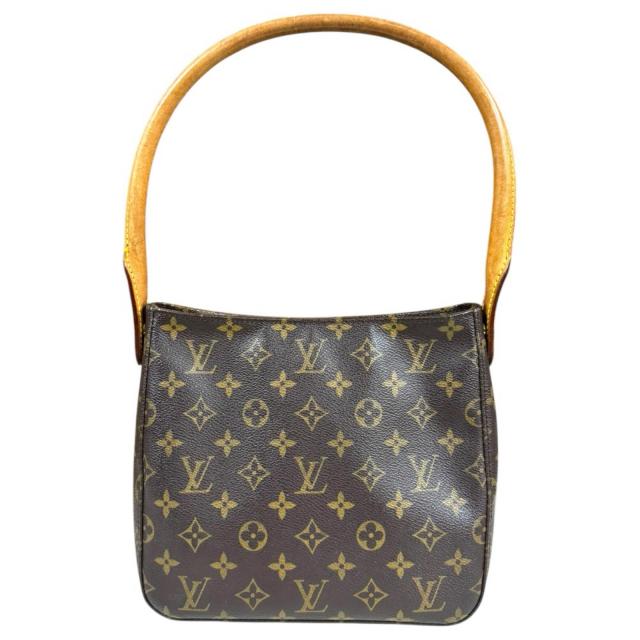 ルイヴィトン ルーピングMM モノグラム ショルダーバッグ モノグラムキャンバス M51146 ブラウン レディース LOUIS VUITTON 中古 R&Kリサイクルキング