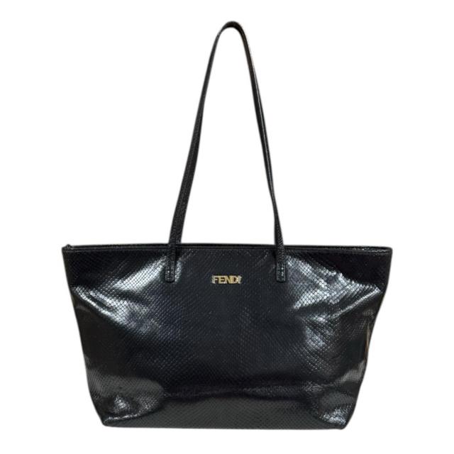 フェンディ ショッピング ロール バッグ トートバッグ 8BH198 ブラック レディース FENDI 中古 R&Kリサイクルキング 35,750円
