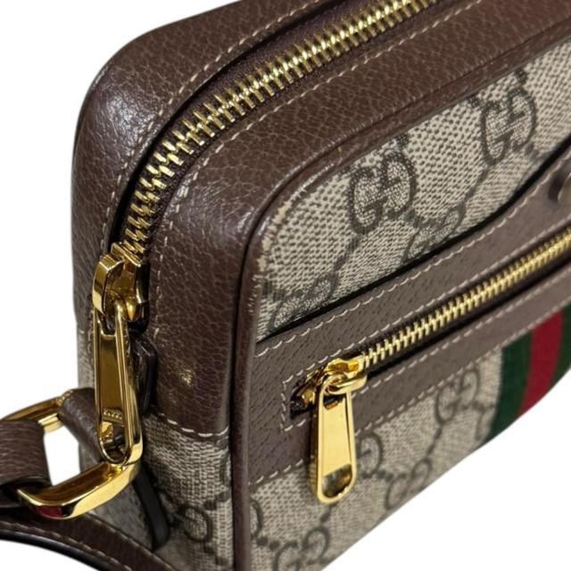 グッチ ミニバッグ オフィディア ショルダーバッグ GGスプリームキャンバス 517350 ベージュ レディース GUCCI 中古 R&Kリサイクルキング_11