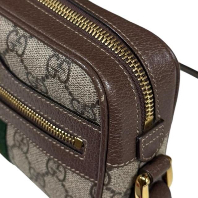 グッチ ミニバッグ オフィディア ショルダーバッグ GGスプリームキャンバス 517350 ベージュ レディース GUCCI 中古 R&Kリサイクルキング_12