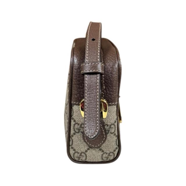 グッチ ミニバッグ オフィディア ショルダーバッグ GGスプリームキャンバス 517350 ベージュ レディース GUCCI 中古 R&Kリサイクルキング_3