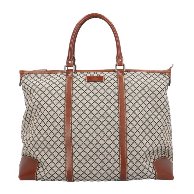 グッチ ディアマンテ トートバッグ GGキャンバス 201482 グレー ユニセックス GUCCI  中古 R&amp;Kリサイクルキング
