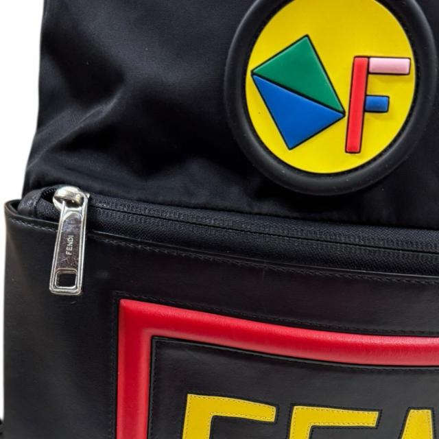 フェンディ ロゴ フェイス リュック・デイパック ナイロン 7VZ034 メンズ FENDI 中古 R&Kリサイクルキング_9