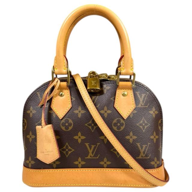 ルイヴィトン アルマBB モノグラム ショルダーバッグ モノグラムキャンバス M53152 ブラウン レディース LOUIS VUITTON  中古 R&amp;Kリサイクルキング