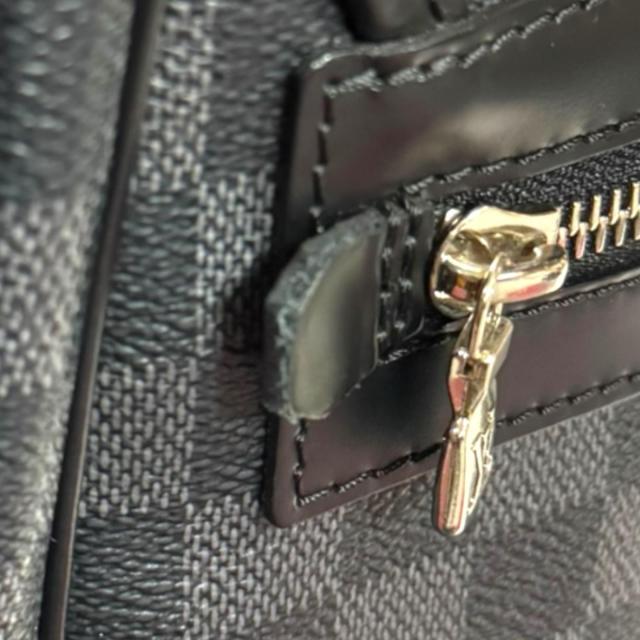 ルイヴィトン ダニエルGM ダミエグラフィット ショルダーバッグ ダミエグラフィットキャンバス N58033 ブラック メンズ LOUIS VUITTON 中古 R&Kリサイクルキング_9